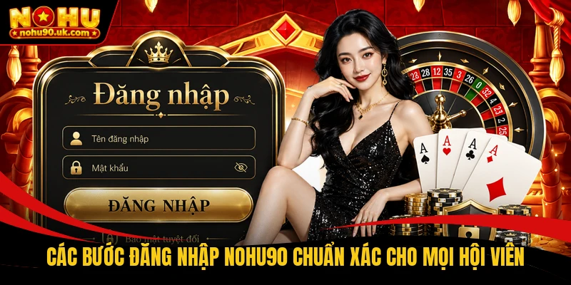 Các bước đăng nhập NOHU90 chuẩn xác cho mọi hội viên Các bước đăng nhập NOHU90 chuẩn xác cho mọi hội viên